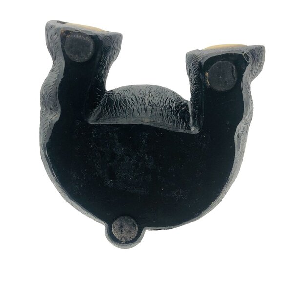 Sitting Black Bear Holding Salt & Pepper Shakers 3 Piece Set - Picture 7 of 10